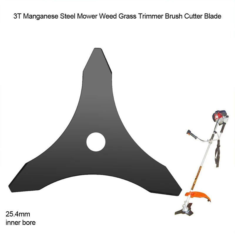 1Pcs 3mm 3-Tooth Sharp Replacement for Most Straight Shaft Trimmers Lawn Care Landscaping Universal 10