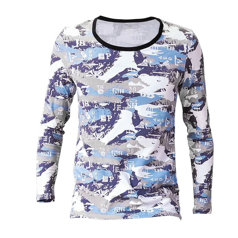 1pc Men's cotton warm top slim long sleeve bottom shirt round neck basic underwear autumn and winter single autumn thin