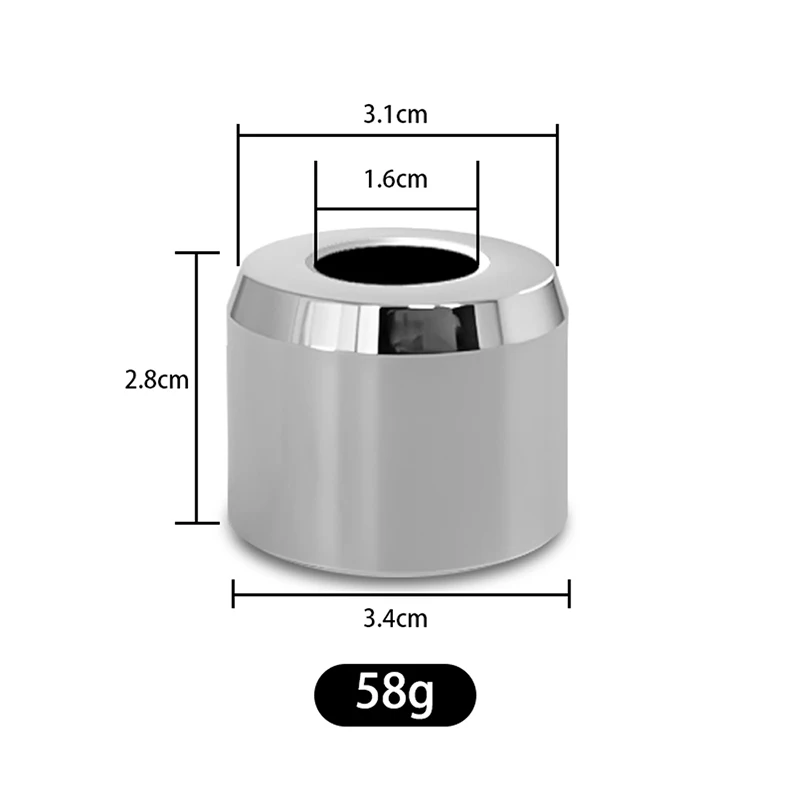 Whityle Z09 Durchmesser 16 MM Universeller Rasiererständer Klassischer Rasiererhalter mit Rutschfestem Ring – Detail 2
