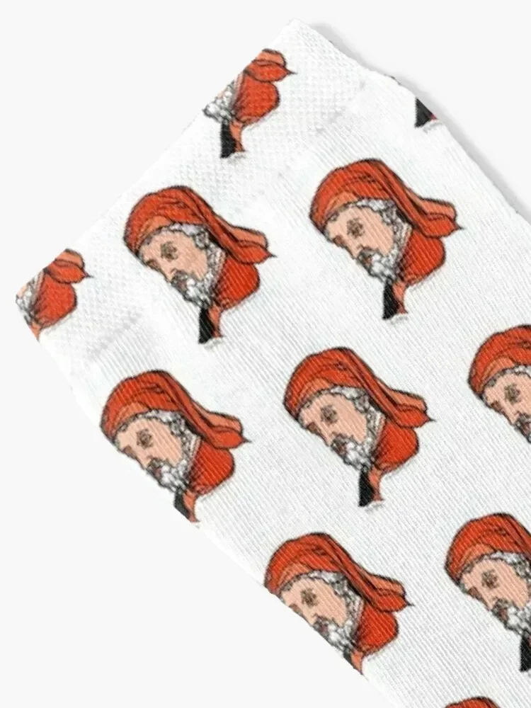 Chaucer - author Socks Argentina funny gifts compression Socks For Girls Men's