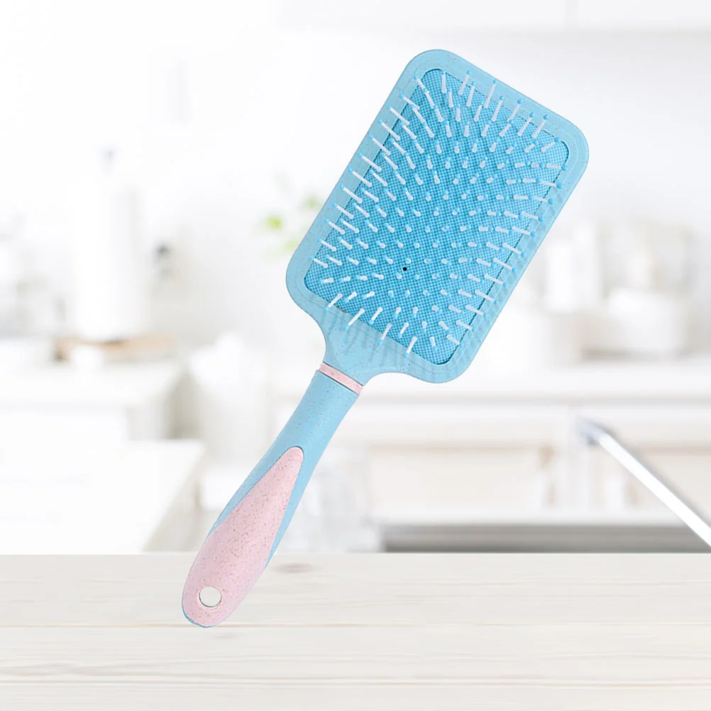 

Detangling Scalp Comb Hairbrush Paddle Comb for Curly and Tangled Hair(Light Blue) paddle hair comb