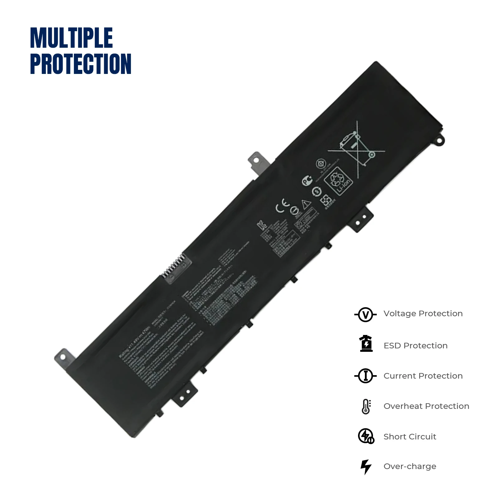 YOOFAN C31N1636 Laptop Battery for ASUS VivoBook Pro 15 N580V N580VD N580VN N580GD NX580V NX580VD X580V X580GD M580GD ZenBook