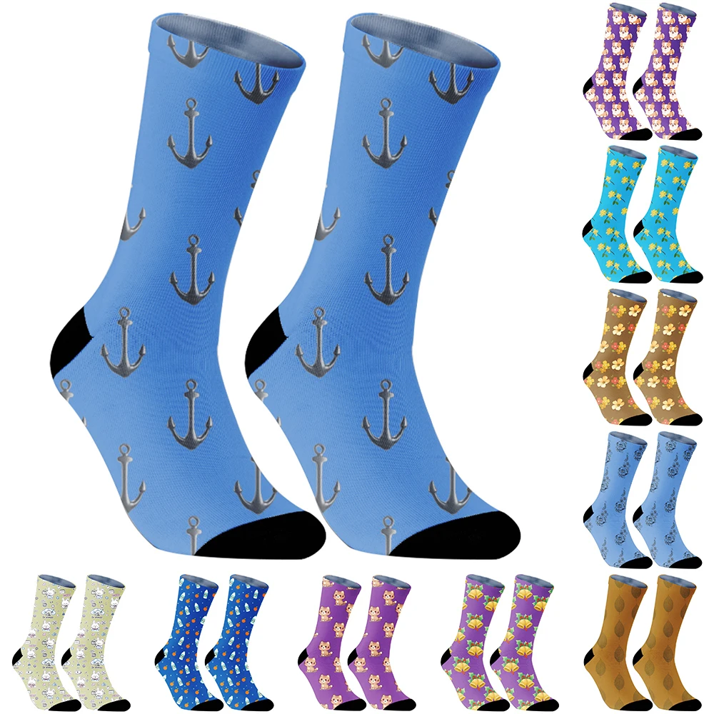 

Novelty Casual Crazy Socks 2024 New Harajuku Socks Pattern Long Tube Happy Socks