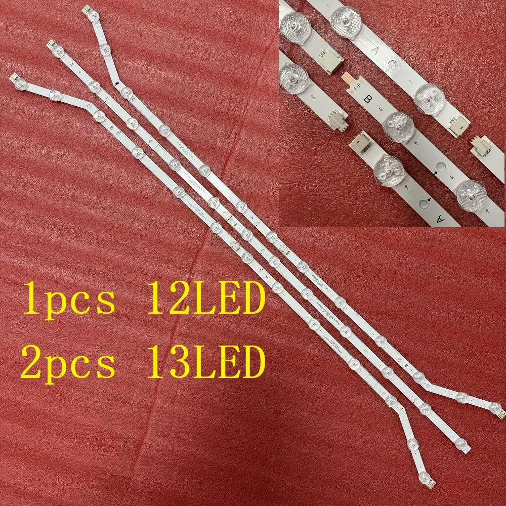 

3 шт. светодиодная лента для Samsung UE40EH5300W UN40FH5303F UN40FH5303G UN40FH5303H UN40FH5303K UN40H5003AF BN96-28767A 28766A