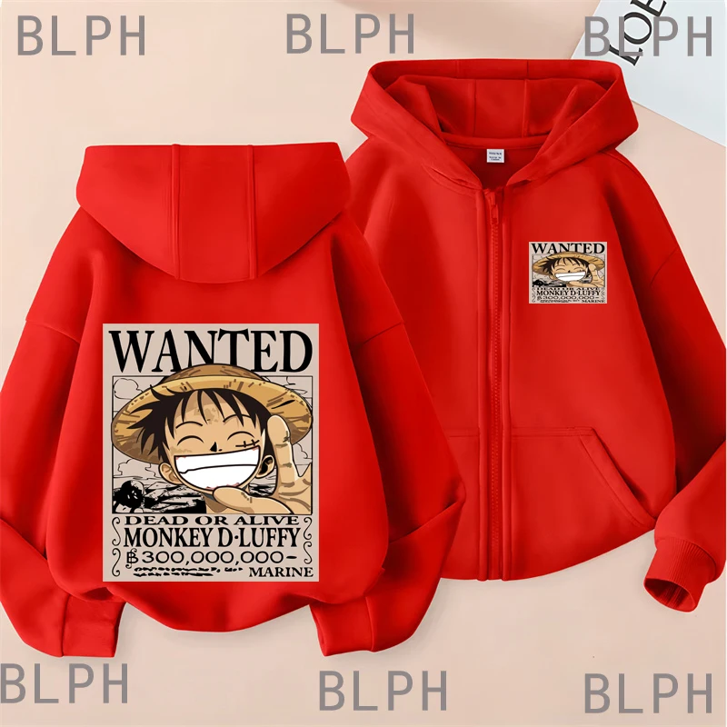 

2025 One Piece Luffy And His Partner Harajuku Printed Sports And Casual Adult Children's Sweaters, The Same New Style