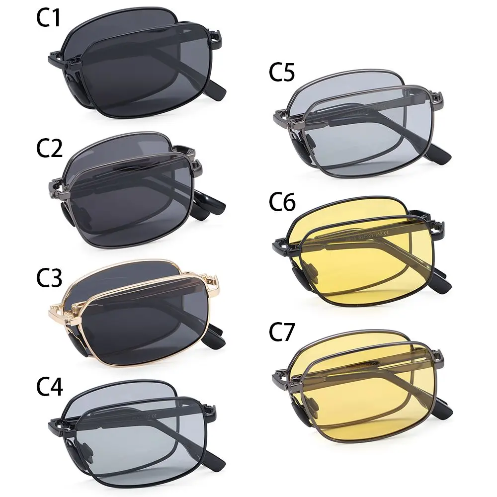 Gafas de sol polarizadas plegables fotocromáticas con marco metálico - imagen 3