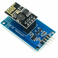 ESP8266 ESP-01 ESP01 Serial Wireless WIFI Module For Arduino Transceiver Receiver Adapter Board Raspberry Pi UNO R3 One 3.3V 5V