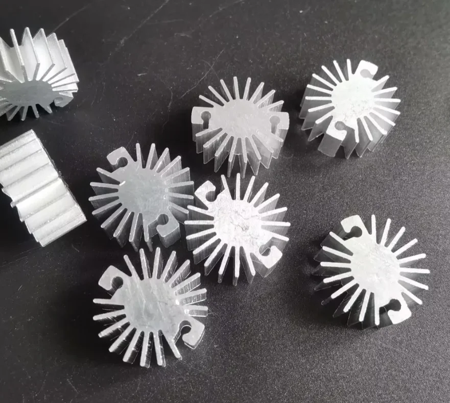 20pcs 23mmX10mm LED Heatsink Radiator Aluminum 1W 3W  1W 3W Heat Sink for Household Lamp Replaceable Radiator