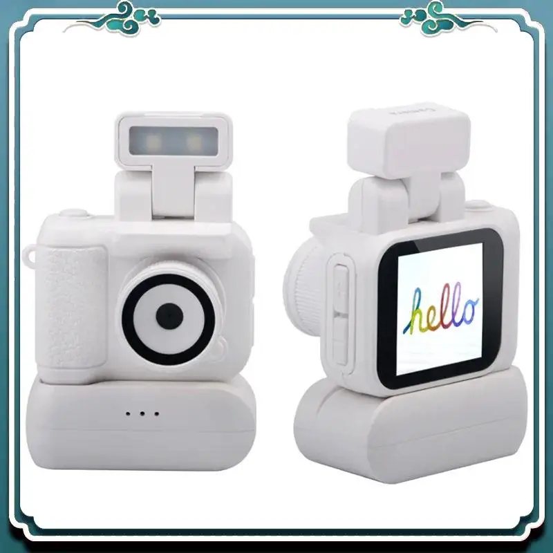 ABSK-DSLR Style Mini Video Camera HD1080P CMOS With LCD Screen Flash And Battery Holder Portable Video Recorder Y4000