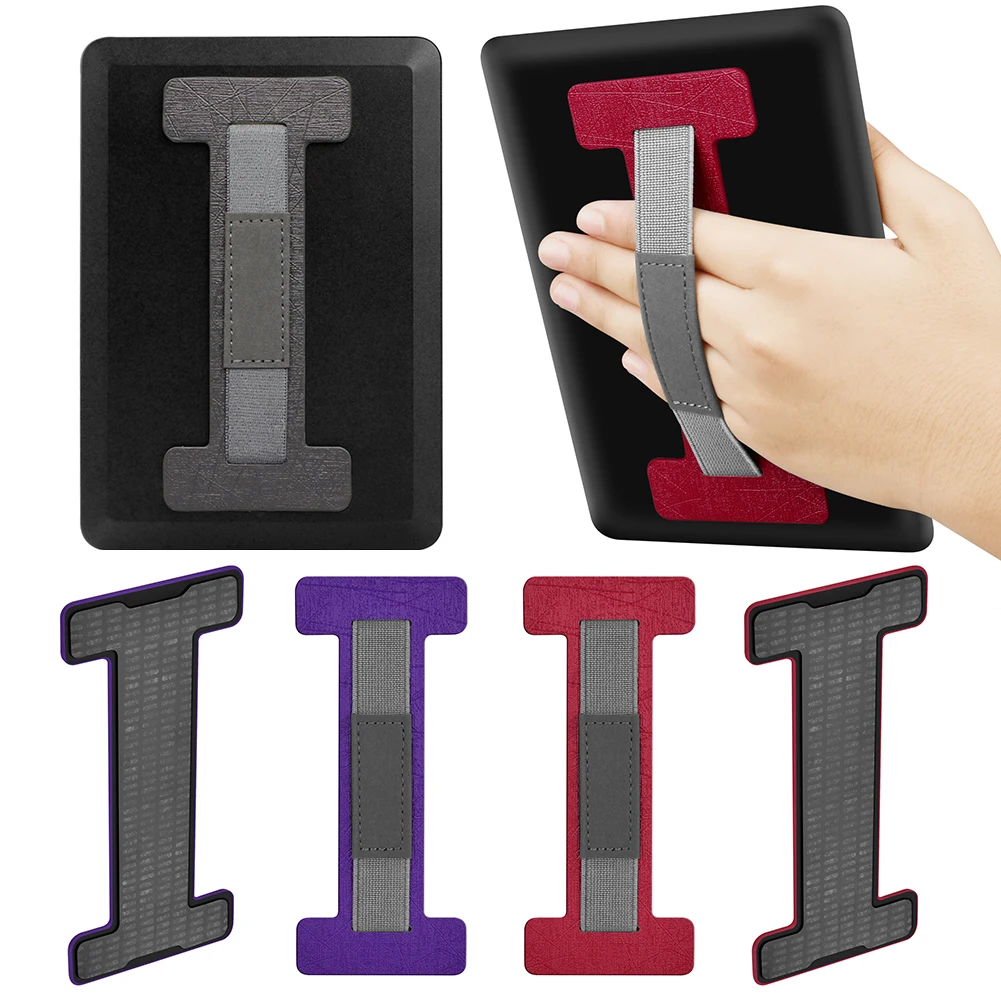 Anti Slip Finger Sling Band Handle Universal Tablet Grip Strap Hand Holder Tablet Handle Hand Holder for 6-8 Inch Kindle Tablet