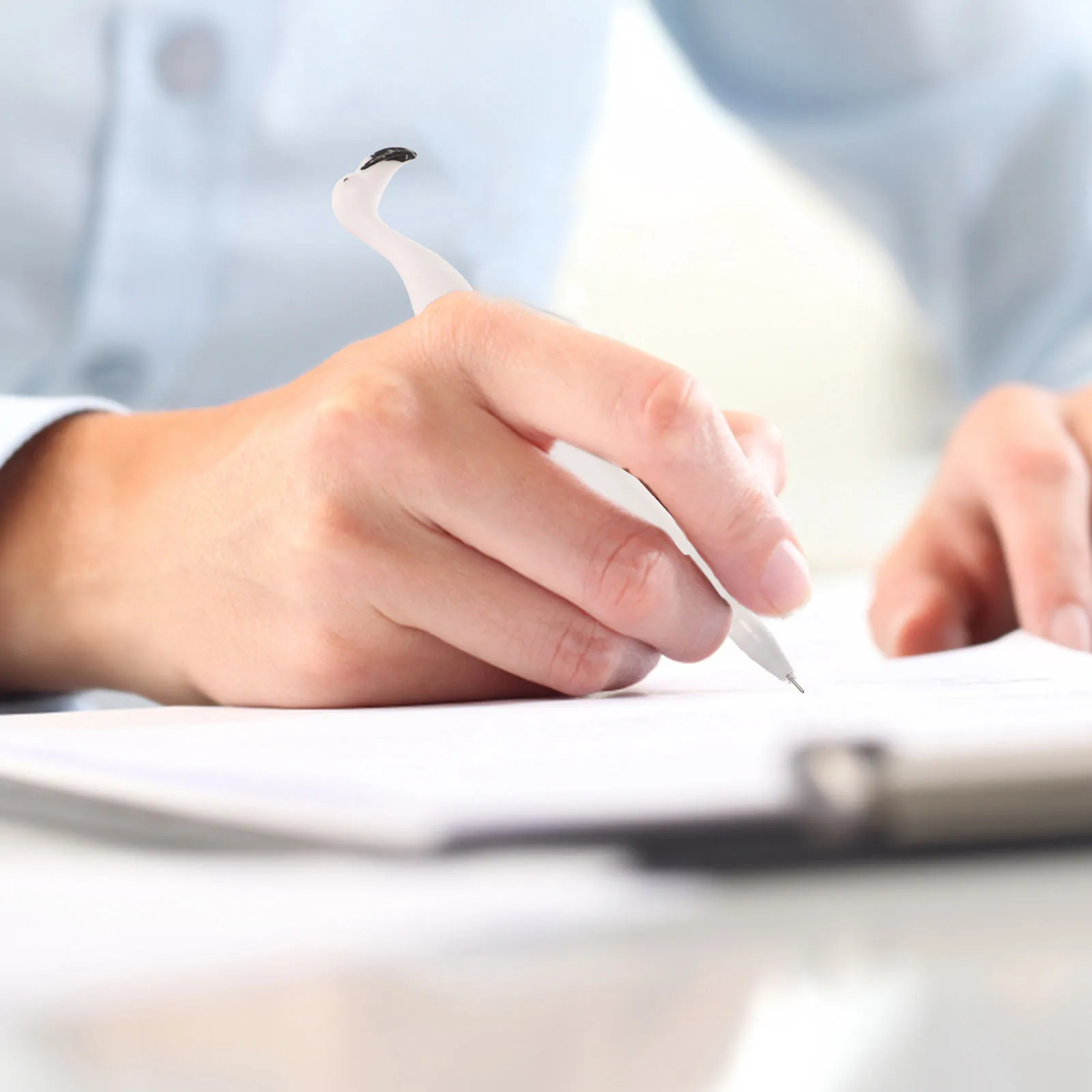 

12Pcs Flamingo Fine Tip Gel Pens Large Capacity Smooth Writing Sign Pens Bulk Student Office School Gift Flamingo Pen