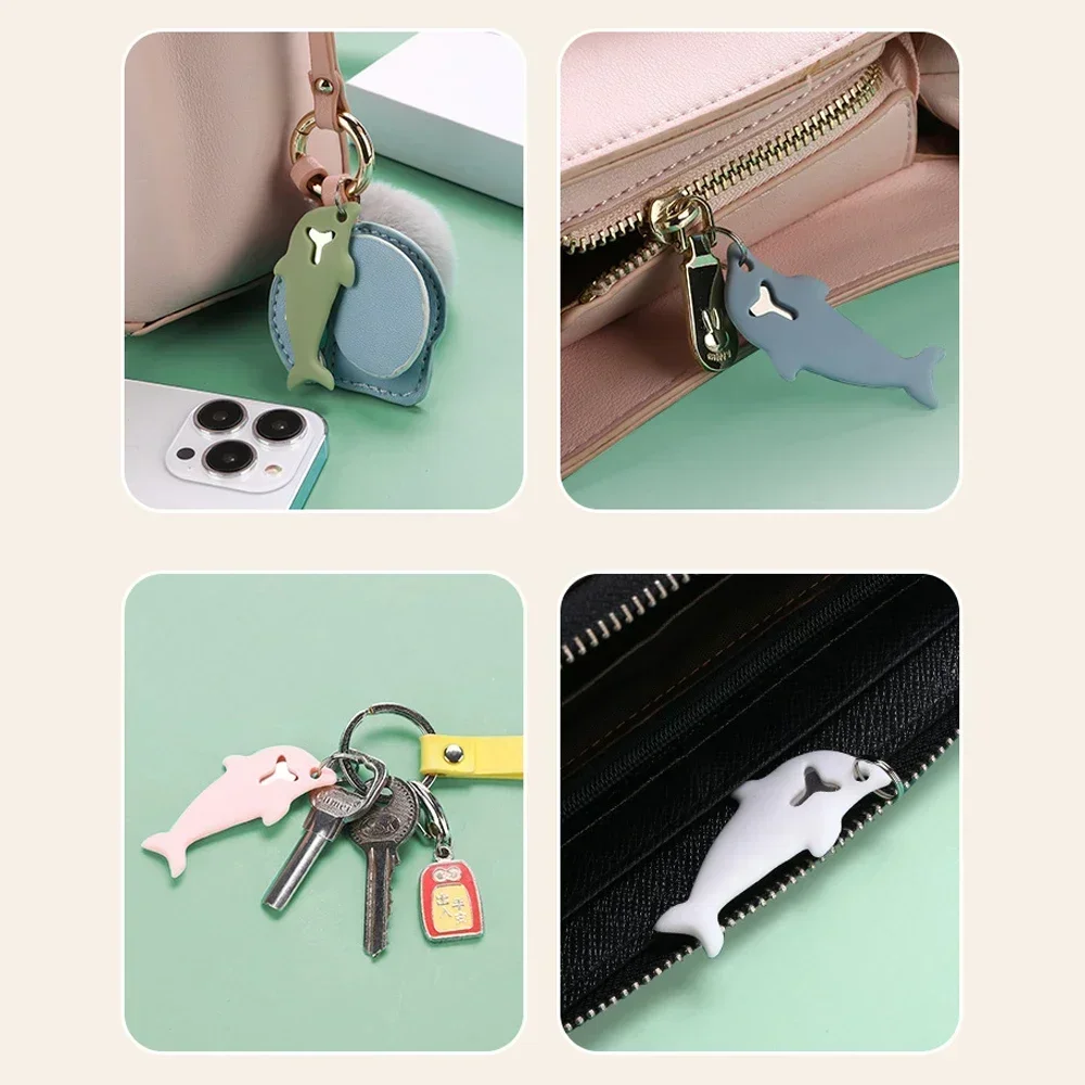 1-3Pcs Anti-Lost Sim Card Pin Needle with Storage Case Dolphin Shape Mobile Cell Phone Ejecting Pin SD Card Tray Ejecter Tool