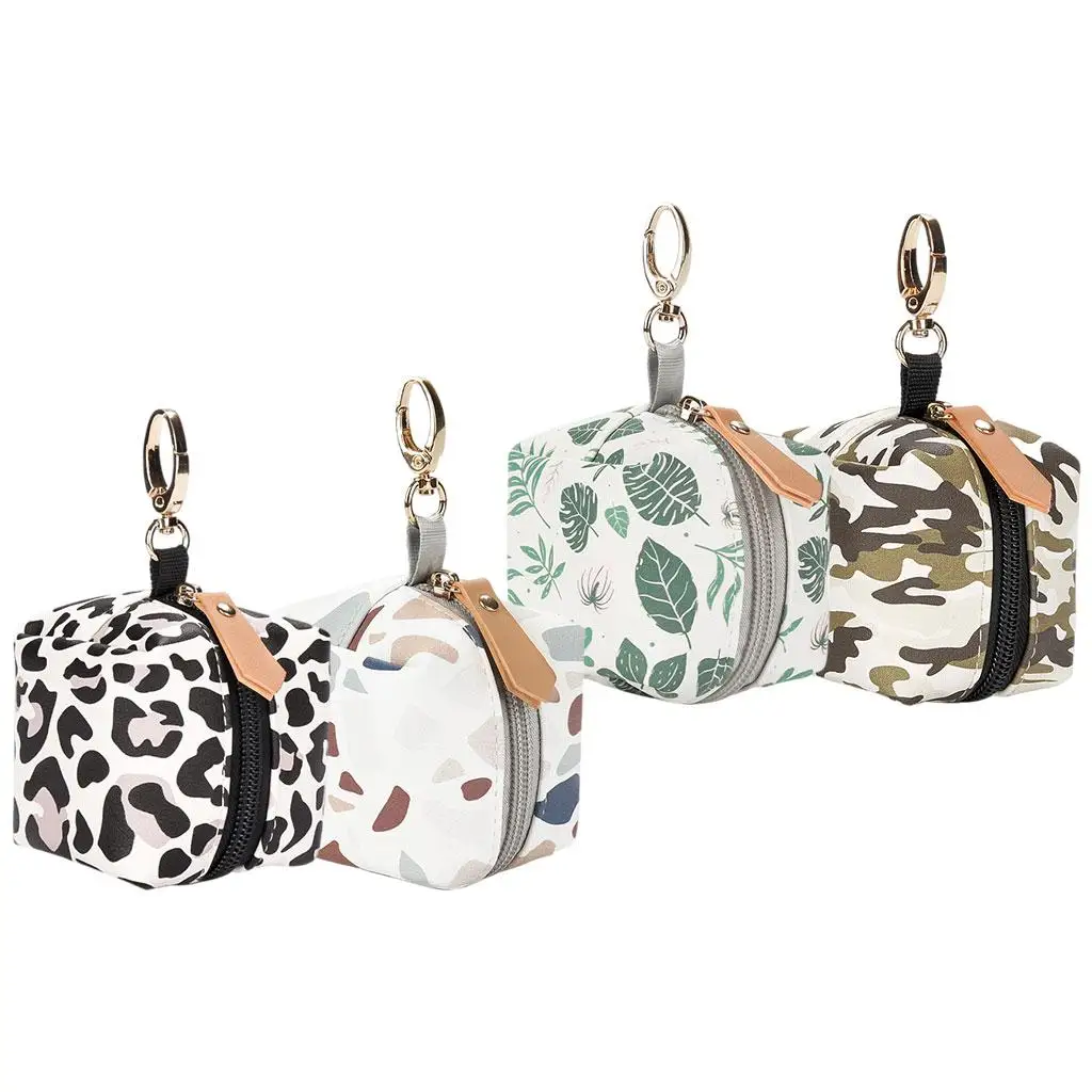 Multifunctional Baby Pacifier Case for Travel with Clip Holder Dustproof Storage Box Fits Two Pacifiers or One with Case