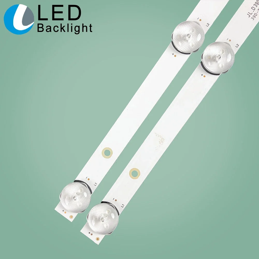 Tira de LED para iluminación trasera de TV, accesorio para televisor H39D7100E LE39Z1 CX390DLEDM 39LEM-1045/T2C JL.D39042330-006AS-M AKTV409TS 39PL11TC 39LH5320H MS-L1795 V2