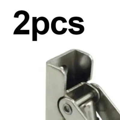 2Pcs/Set Furniture Fittings 90 Degree Self-Locking Folding Hinges Brackets Spring Folding Hinge Cabinet Hinge Furniture Drawer