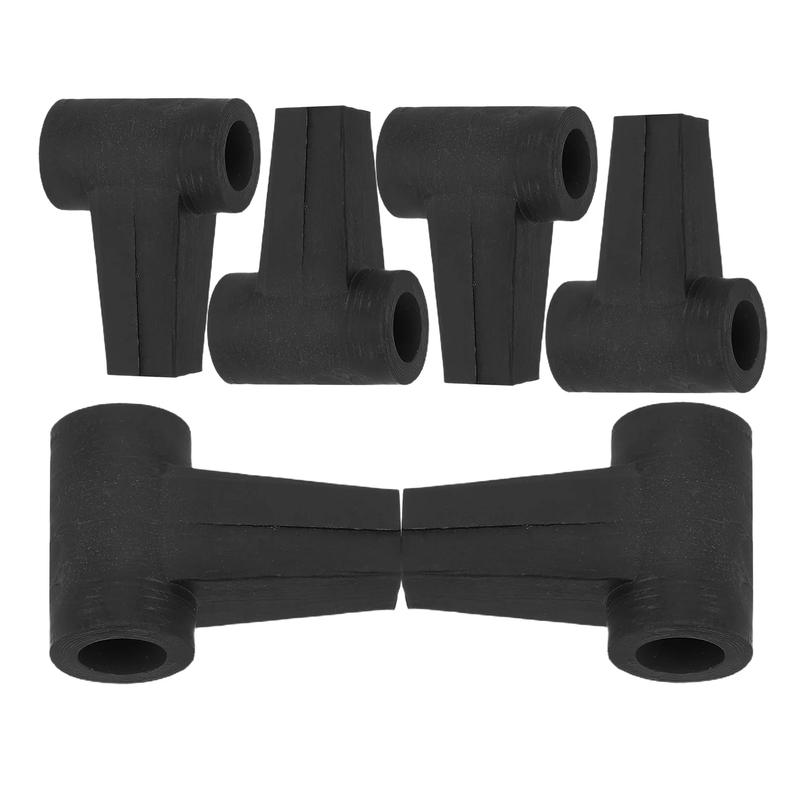 6 pçs diy quadro de plástico biela quadros conectores kite acessórios varas