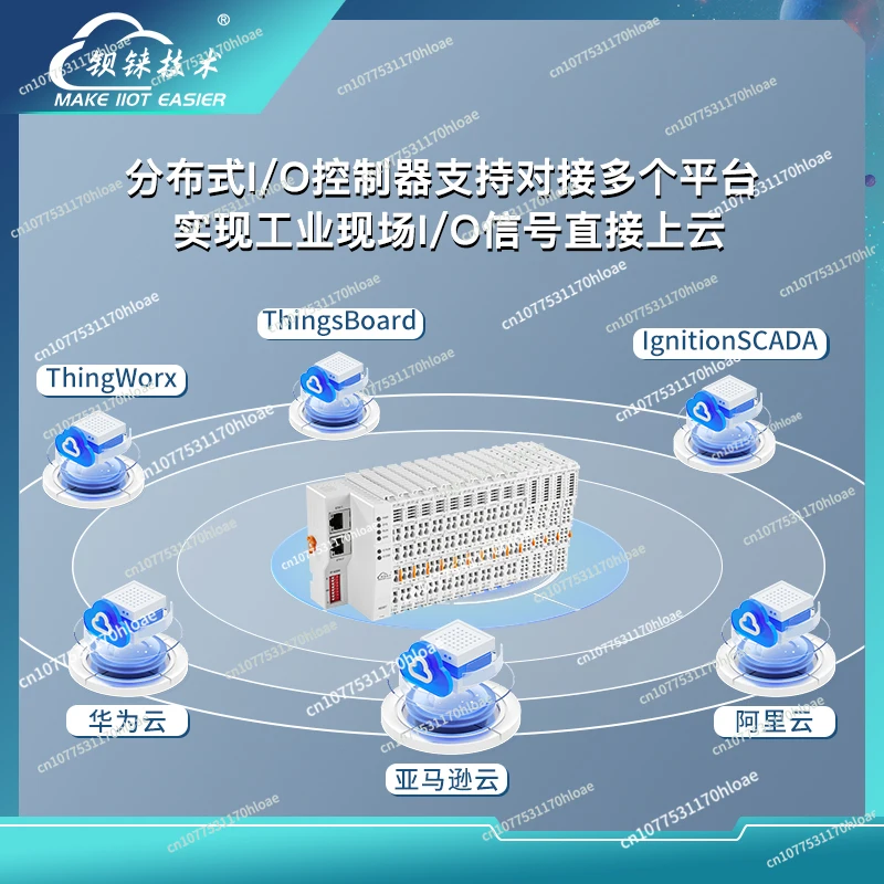 Building Automation Distributed Io  BACnet/IP Protocol Commercial Data Center PLC Module IO