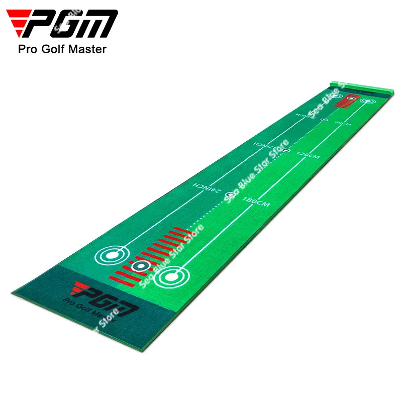 PGM Indoor Golf Practice Blanket 0.5 * 3M Velvet Putter Practice Blanket Portable Edition Practitioner