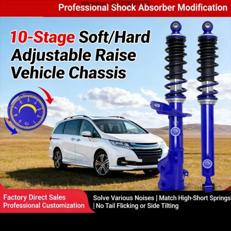 Adjustable Lift Off-Road Shock Absorbers & Springs for  BJ40 Plus, BJ20, BJ30, BJ60, BJ80, BJ90 Modification