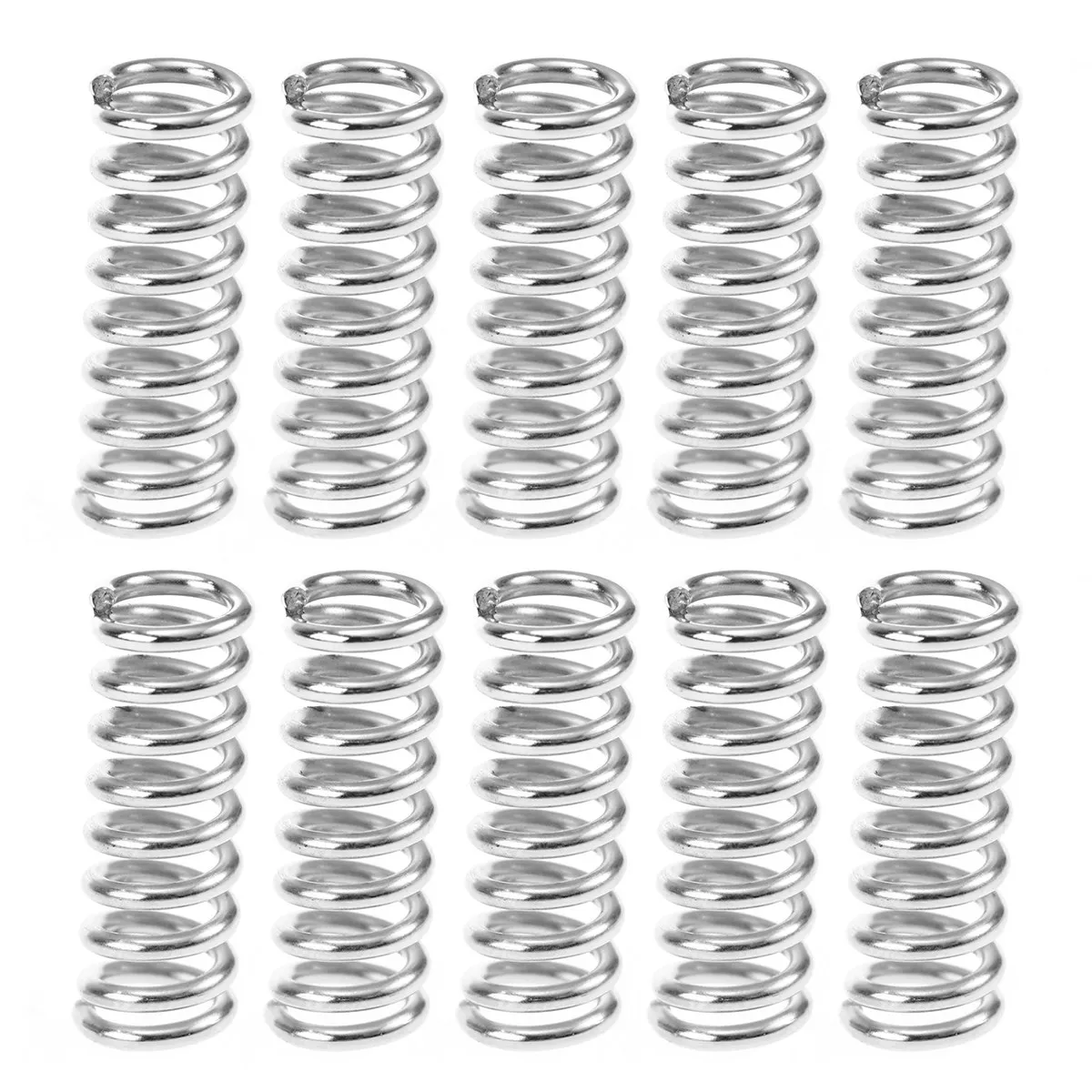 

20Pcs Heavy Duty Compression Springs Nickel Plating Corrosion Resistant Heated Bed 3D Printer Parts Compatible Wade