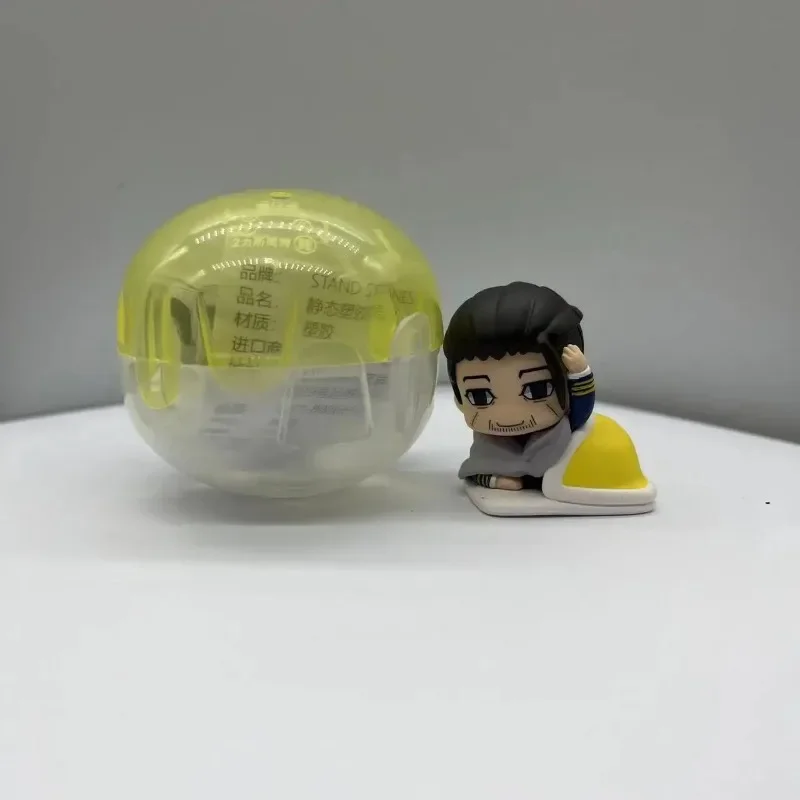 Original Stasto Gashapon Anime Cute Mini Golden Kamuy Sleep Doll Figurine Kawaii Action Figure Capsule Toys Gift