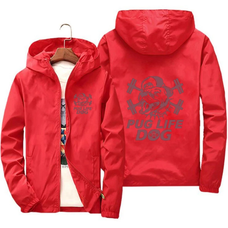 

Men's Lightweight Outer Hooded Outdoor Raincoat Windproof Jacket Outdoor Jacket