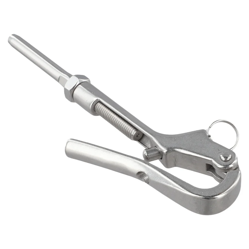 1pcs Quick- Release Pelican Hook Openable Shackle 316 Stainless Steel 6/8/10MM Goose-head Fishing Rod For Marine Handrail Parts