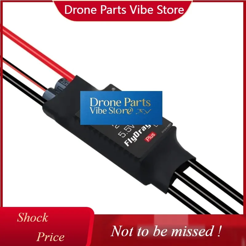 

DParts1Flycolor FlyDragon Lite Plus 2-4S 3-6S 20A-50A Brushless ESC For RC Airplane & FPV Drones 5V 2A-3A BEC Accessory