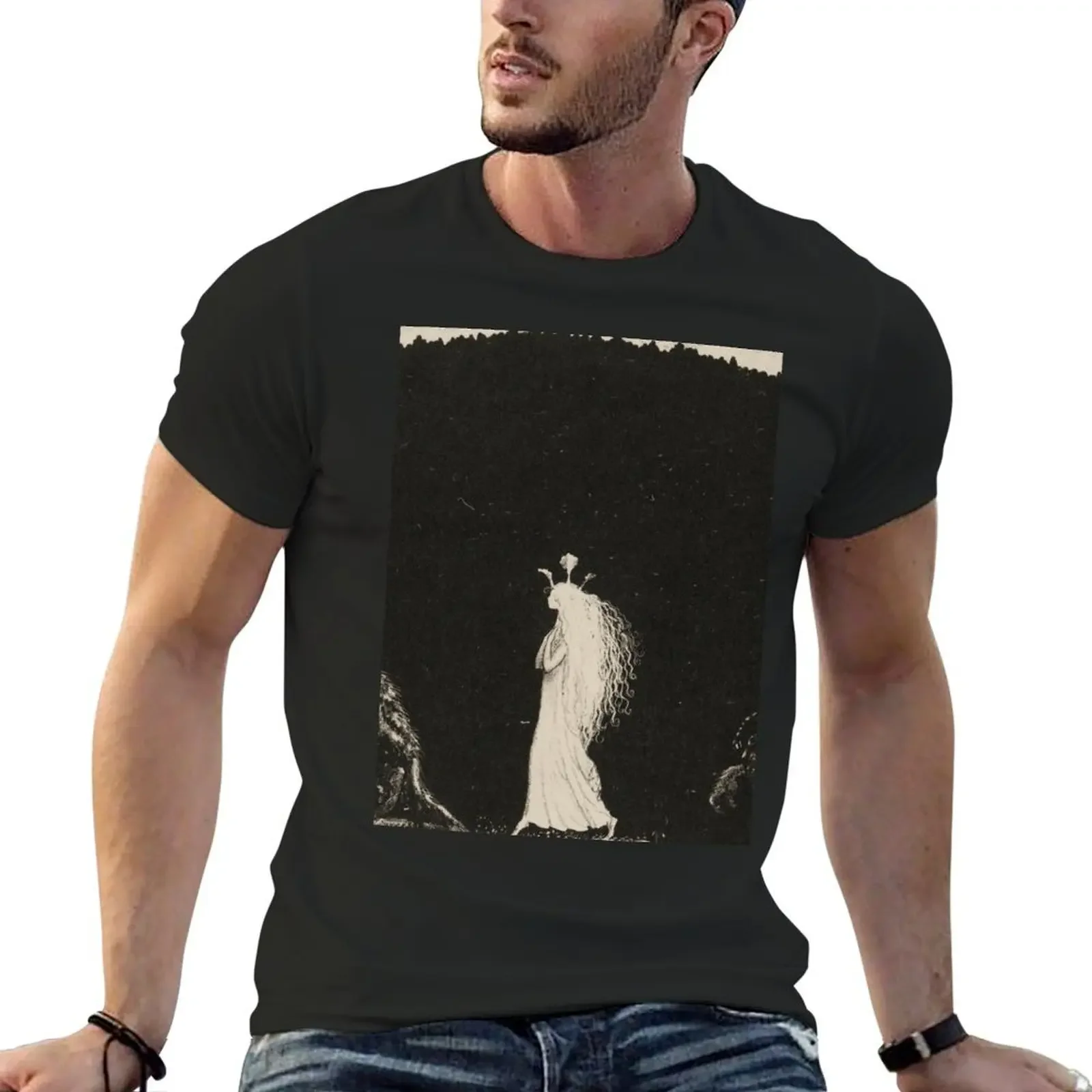 Princess Tuvstarr by John Bauer T-Shirt vintage t shirts custom t shirt boys animal print mens t shirts pack