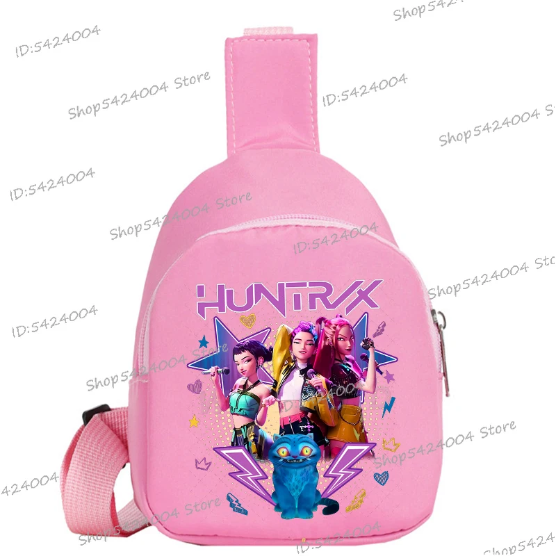 الأطفال حقيبة صدر للرجال أنيمي الكرتون شخصيات الفيلم هدايا عيد ميلاد بنين بنات البوب حقيبة كتف حقيبة كروسبودي صغيرة محفظة الوردي