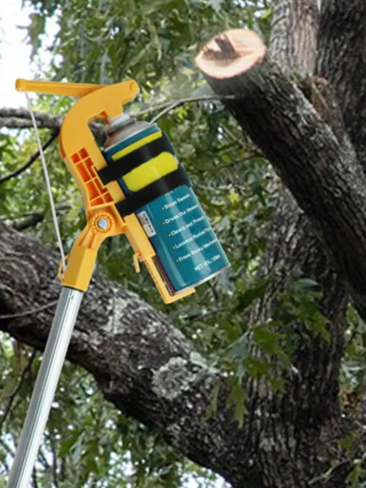 Picture 6: Spray Paint Can Holder Extender Adjustable Sprayer Extension Pole Adaptor Angle Spray Extender Sprayer Extension Pole Adaptor
