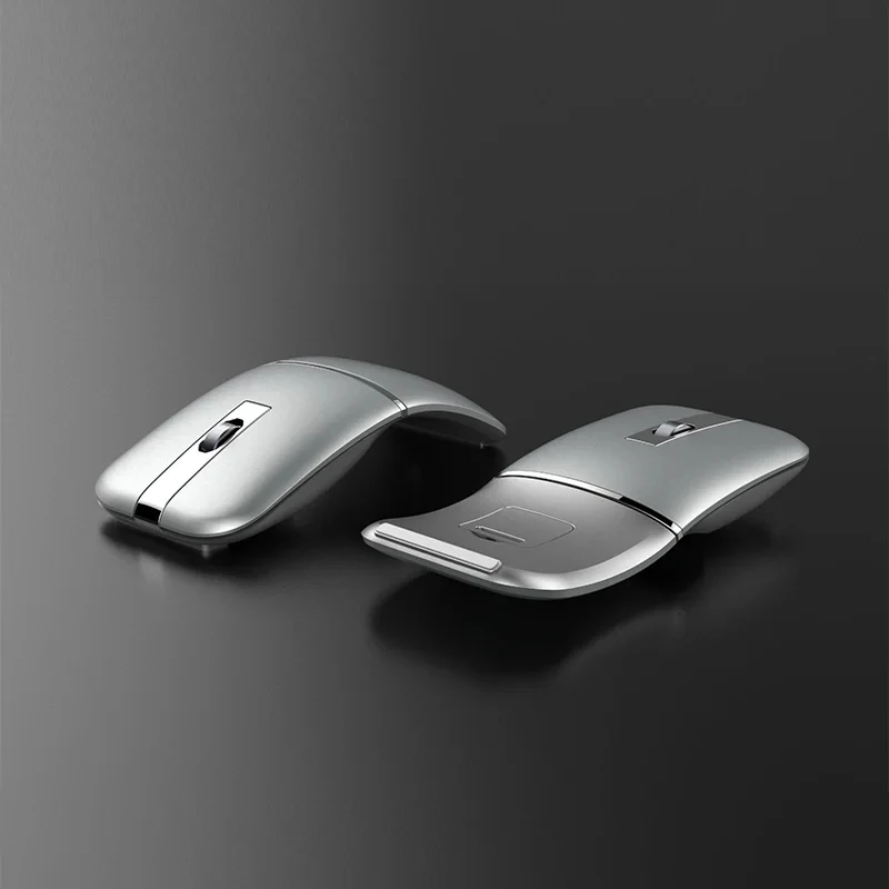 

Ultra-thin Silent Wireless Office Mouse, Bluetooth 5.0 2.4G Dual Mode, Ergonomic, Rechargeable Type-C, Long Battery Life