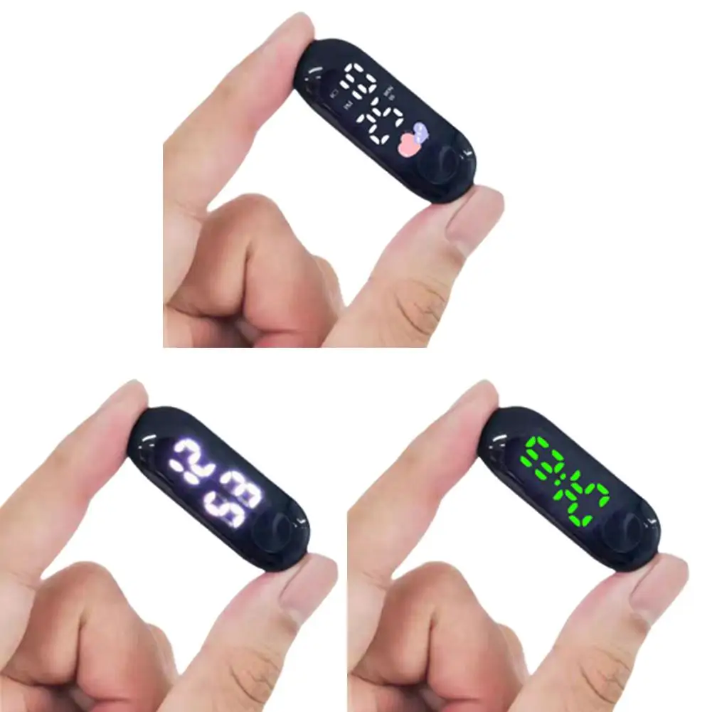 Motorcycle Electric Vehicle Onboard Time Display For Motorcycle Electric Scooter Waterproof Luminous Digital LED Portable Clock view 6