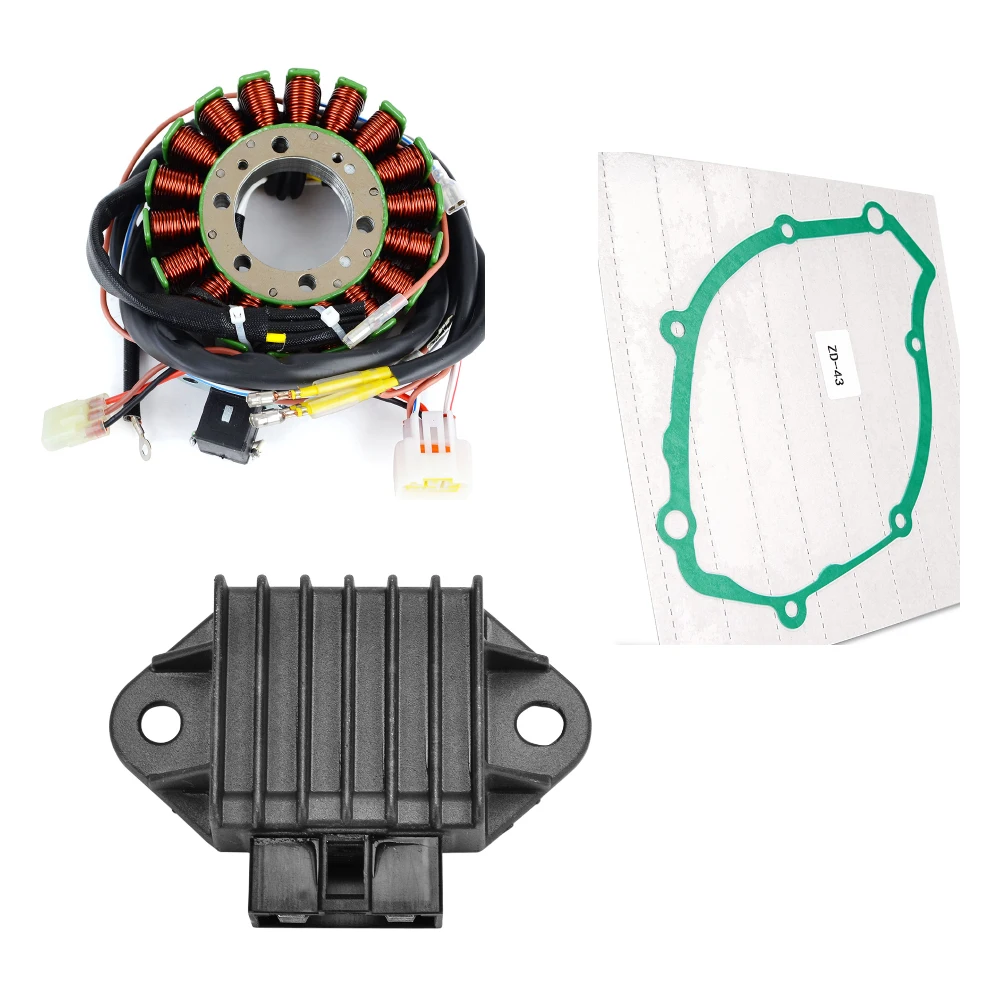 

Regulator Rectifier Stator Coil Gasket Kit for Yamaha YBR125 YBR125ED 51D 2010-2014 YBR 125 YBR125 ED 3D9 YB125 YB125SPD 2008