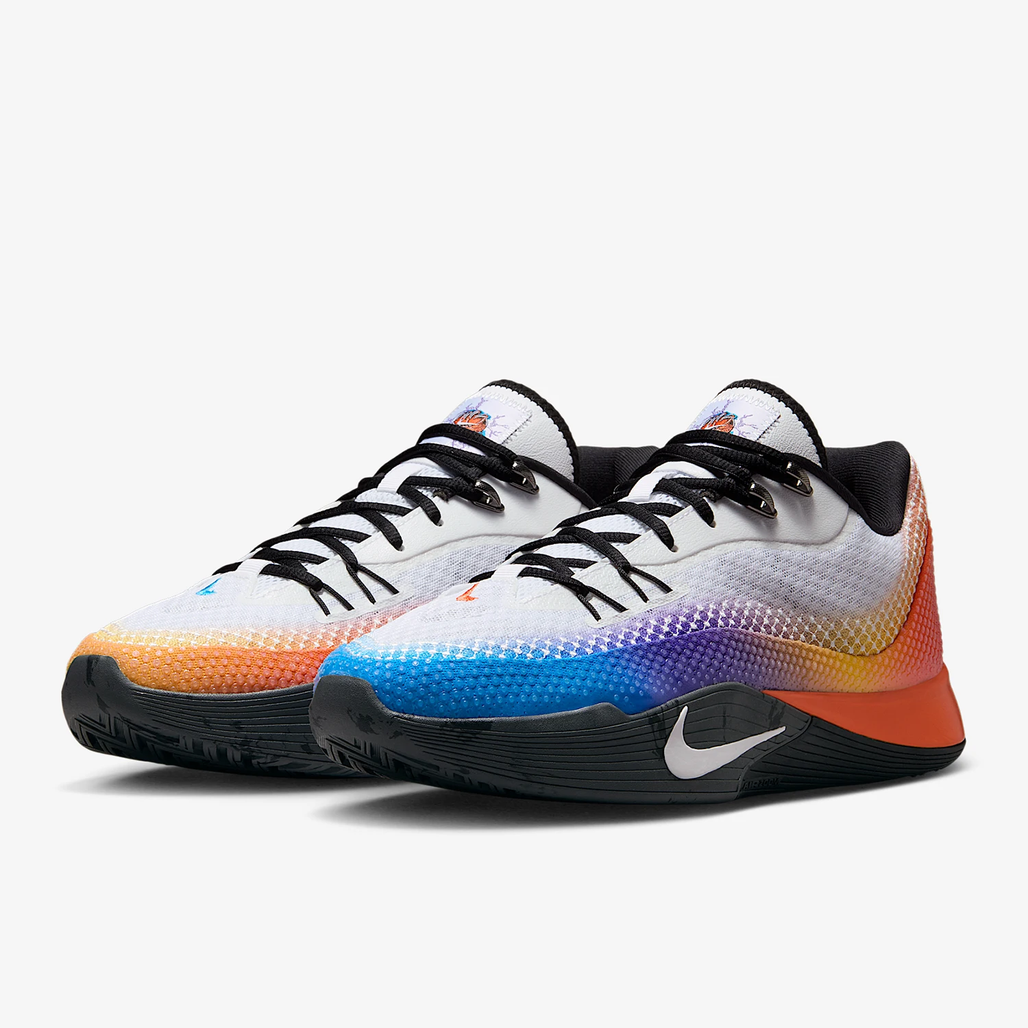 

Оригинальные кроссовки Nike S.T. Мужские дышащие баскетбольные кроссовки Flare EP с контрастными вставками IH7326-110