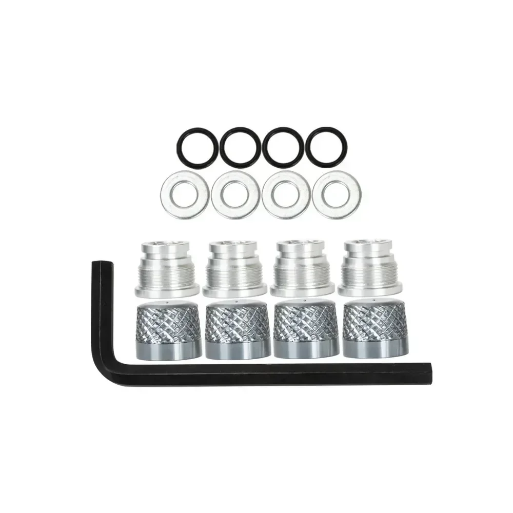 ล้อแม็กซ์โลหะ 4 ชิ้น ขนาด 1.9 นิ้ว แบบ Beadlock สำหรับรถบังคับวิทยุ 1:10 รุ่น Axial Scx10 Scx10 Ii 90046 Axi03007 D90 Yikong Trax Trx4