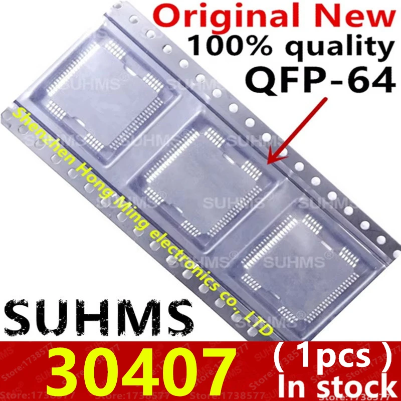 (1piece)100% New 30407 HQFP-64 Chipset