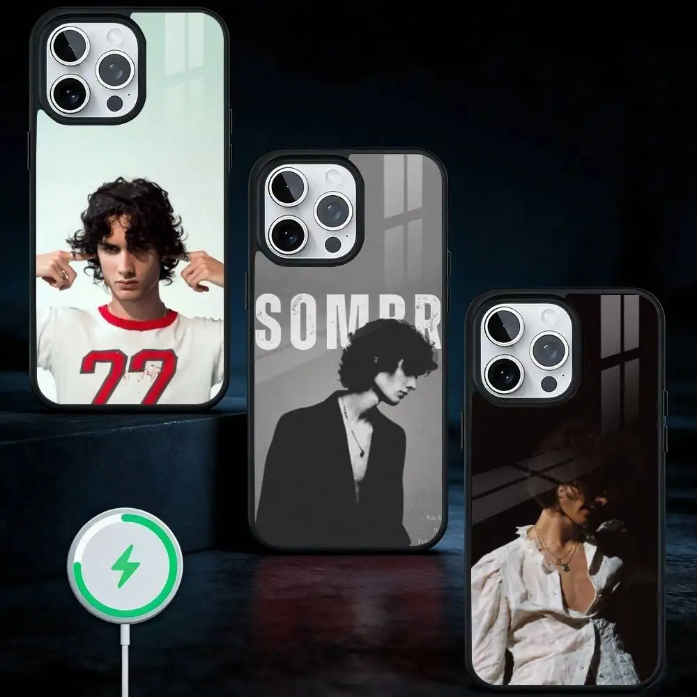 

Sombr Back to friends Phone Case For iPhone17,16,15,14,13 Plus,Pro Max Magnetic For Magsafe Wireless Charging