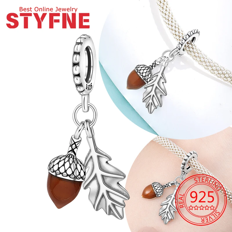 

Charms 925 Sterling Silver Pinecone Pendant Beads Fit Bracelet Necklace Accessories Bead Jewelry Making Fine Jewelry Gift