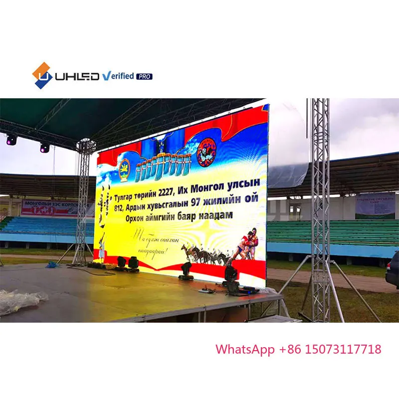 จอ LED สำหรับใช้งานภายใน/ภายนอกอาคาร รุ่น P2.9 P3.91 ขนาด 4*3 เมตร สำหรับงานคอนเสิร์ตและให้เช่าเวที