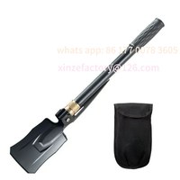 Customizable Multi-functional Folding Shovel Outdoor Camping Portable Fishing Shovel Pickaxe Household Gardening Shovel