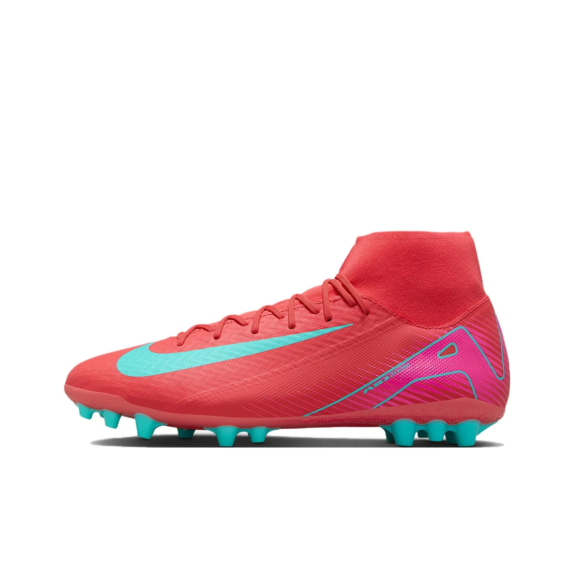 Nike Mercurial Superfly 10 Soft And Comfortable Slip Resistant Abrasion Resistant Soccer Shoes Men's Red FQ8329-800