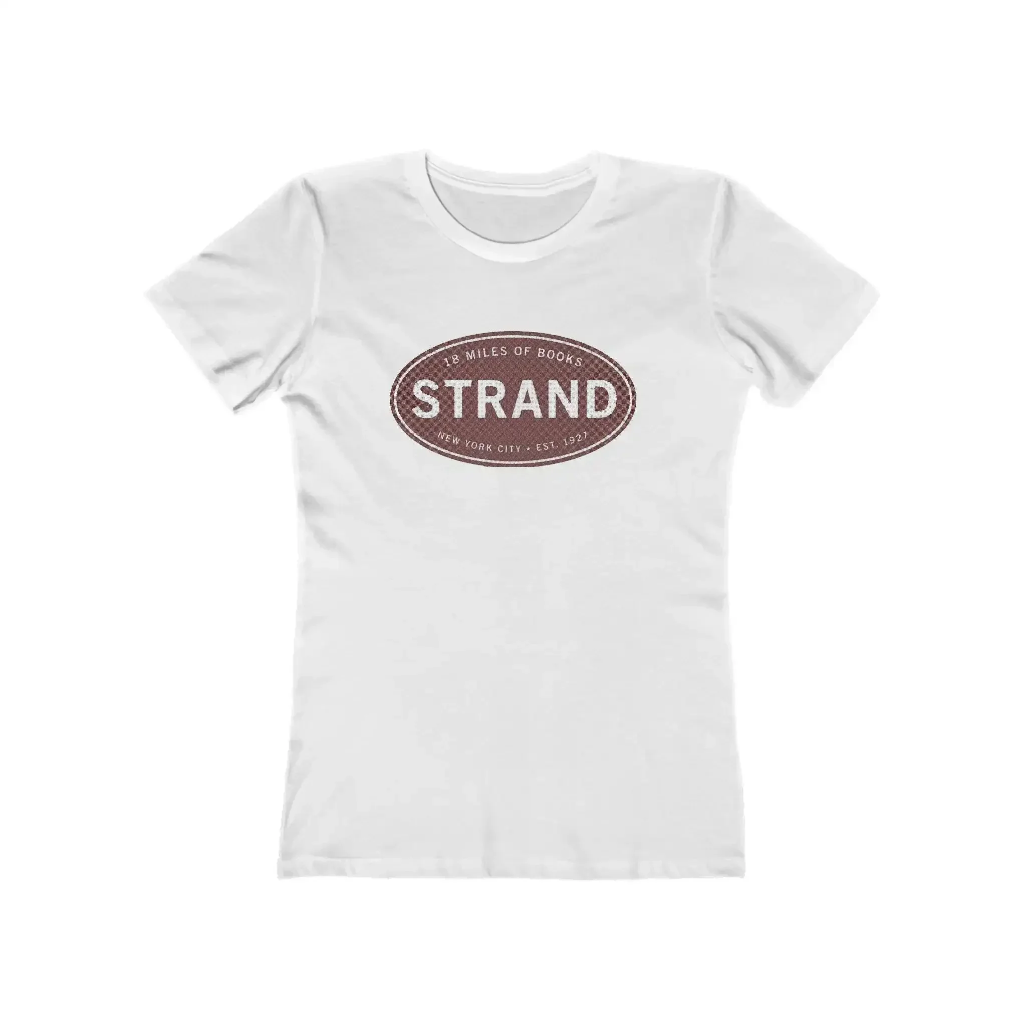 STRAND books bookstore Cotton Crew T Shirt new york city The Boyfriend for Women