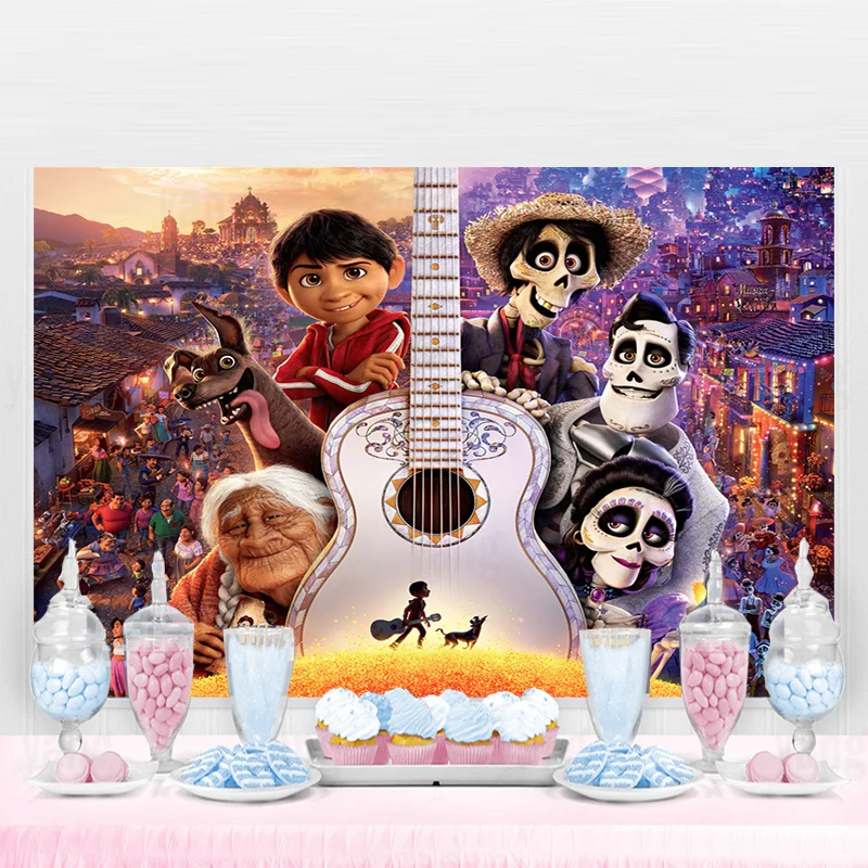 คู่มือเลือกพื้นหลังปาร์ตี้ Coco Theme สำหรับงานวันเกิดเด็ก ที่ได้รับความนิยมบน AliExpress