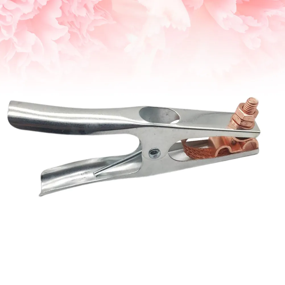 1Pcs 400A High Conductivity Ground Clamp Earth Cable Clip for Welding Work Professional Stable Connection Welding Clamp