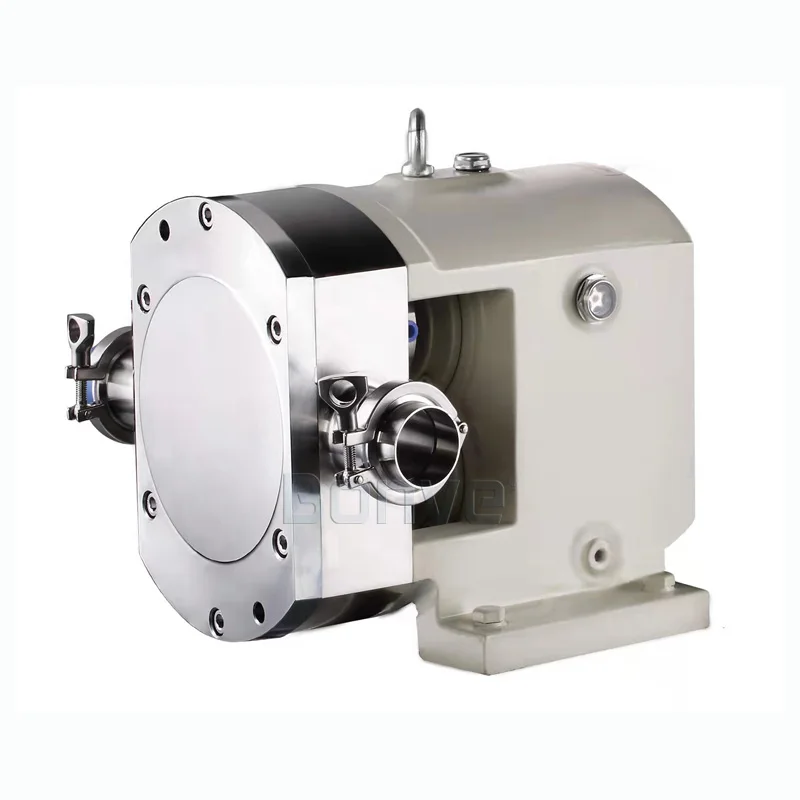 Stainless Steel Sanitary Grade Rotary Lobe Pump For Vegetable Oil Glycerin Oyster Sauce High Viscosity Liquid Transfer Pump
