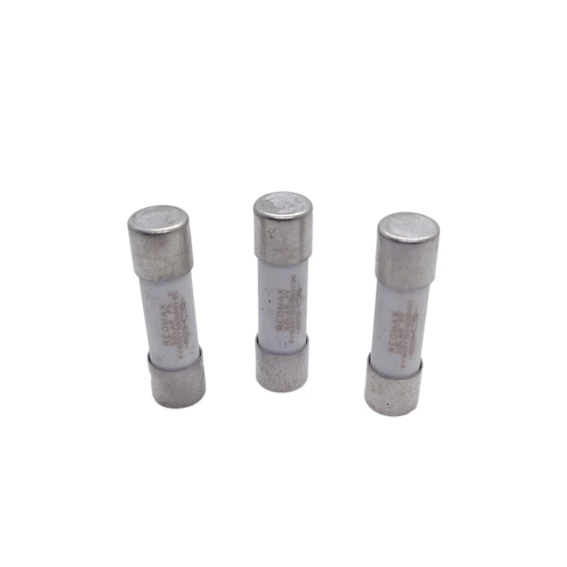 10PCS 5A 10A 15A 1000VDC 10x38mm 5AG Solar PV Ceramic Cartridge Midget Fuse Link gPV For Photovoltaic System