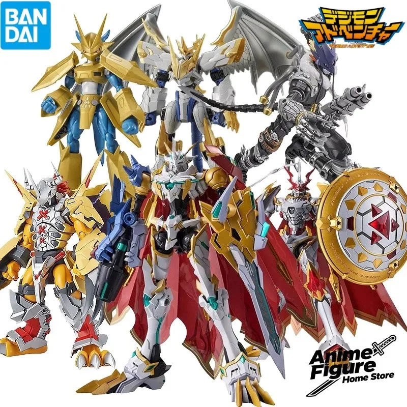 

100%Original in Stock Bandai Figure-rise Digimon Adventure Angemon Omegamon X Anime Character Assemble Toy Model Collection