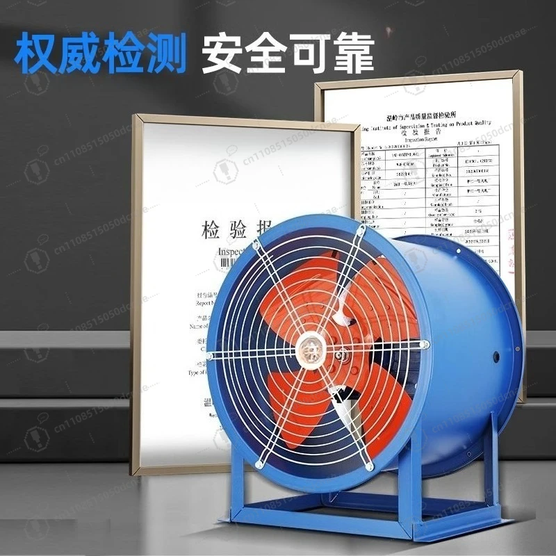 SF Series Fixed Duct Axial Fan 220V 380V Industrial Exhaust Fan for Factory Warehouse Ventilation