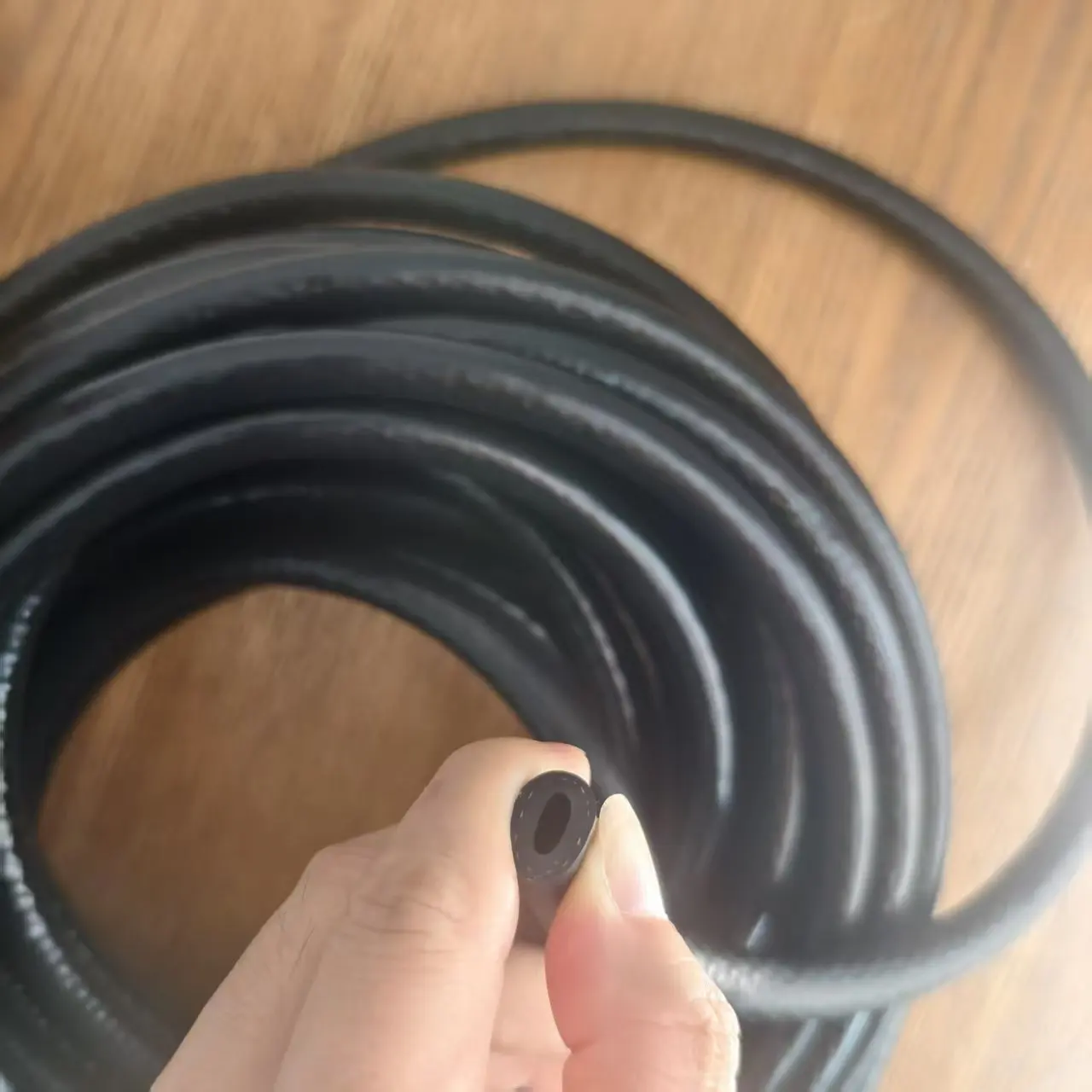 6/8mm Inner Diameter NBR Nitrile Rubber Fuel Hose Heat Resistant Petrol Diesel Pipe For Auto Motorcycle Motorboat Fuel Delivery
